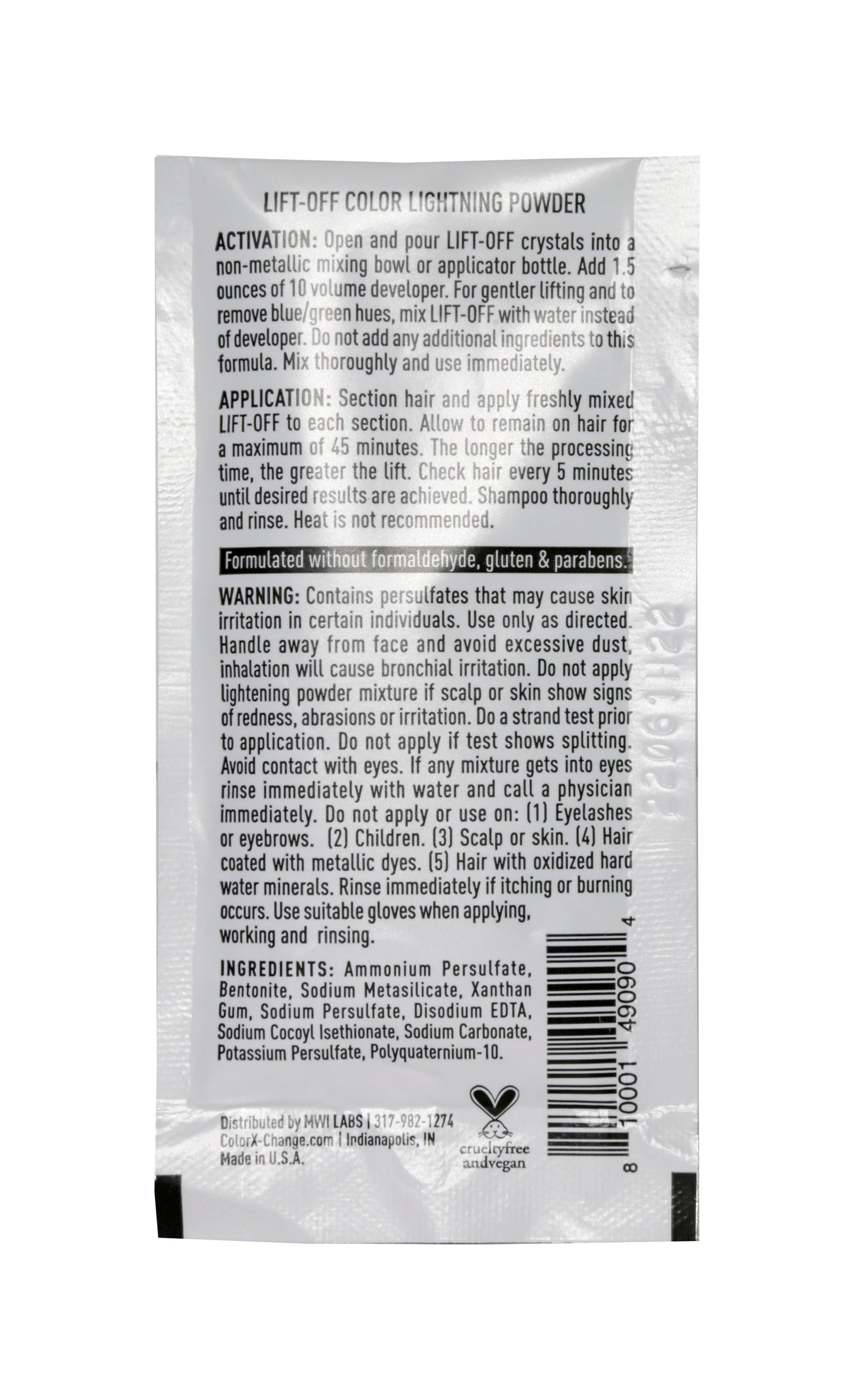 Lift-Off Color Lightening Powder