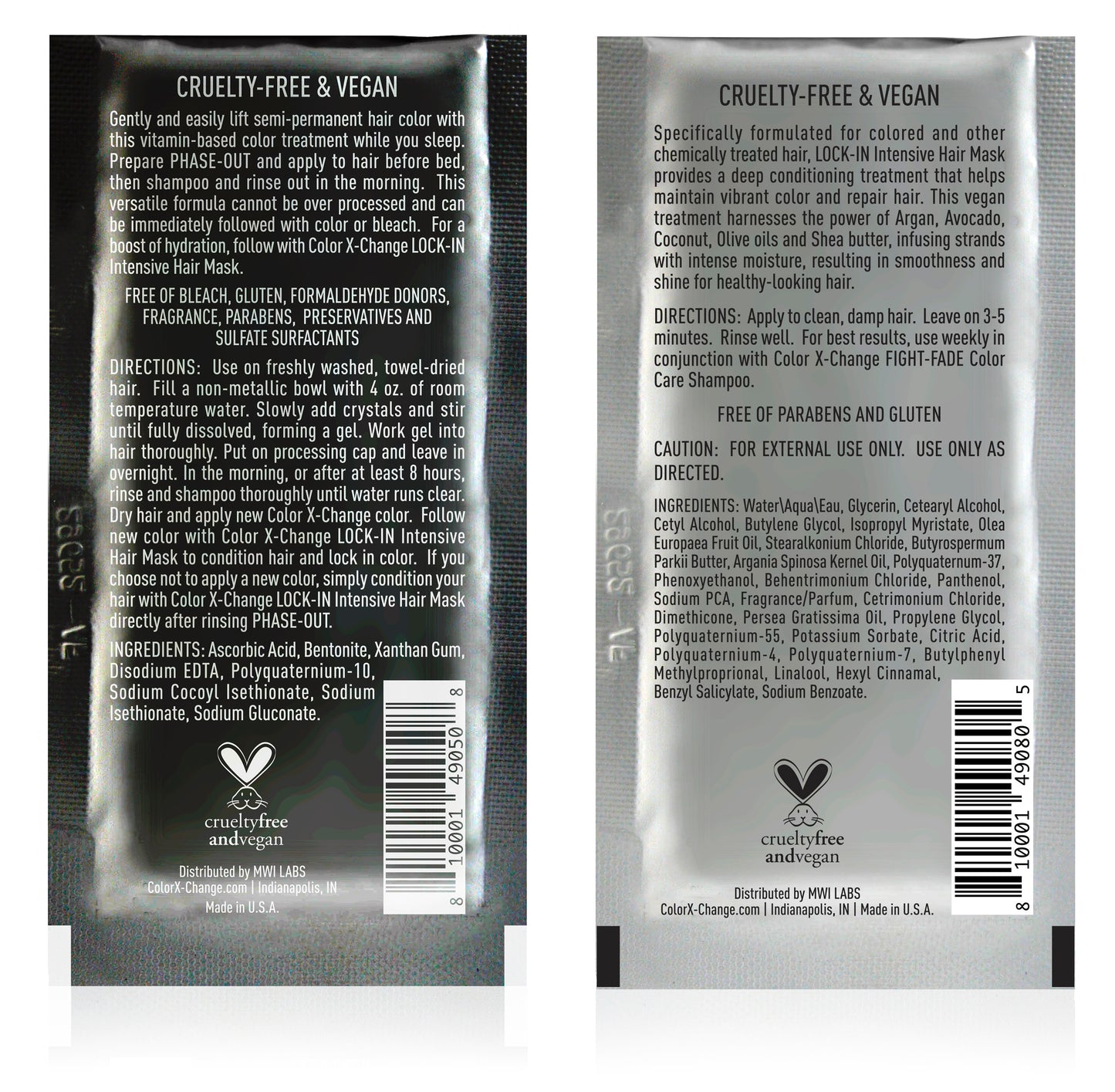 Phase-Out Gentle Dye Decolorizer + Intensive Hair Mask