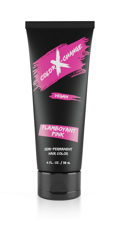 Flamboyant Pink Semi-Permanent Hair Color