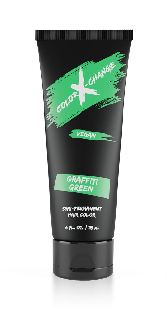 Graffiti Green Semi-Permanent Hair Color